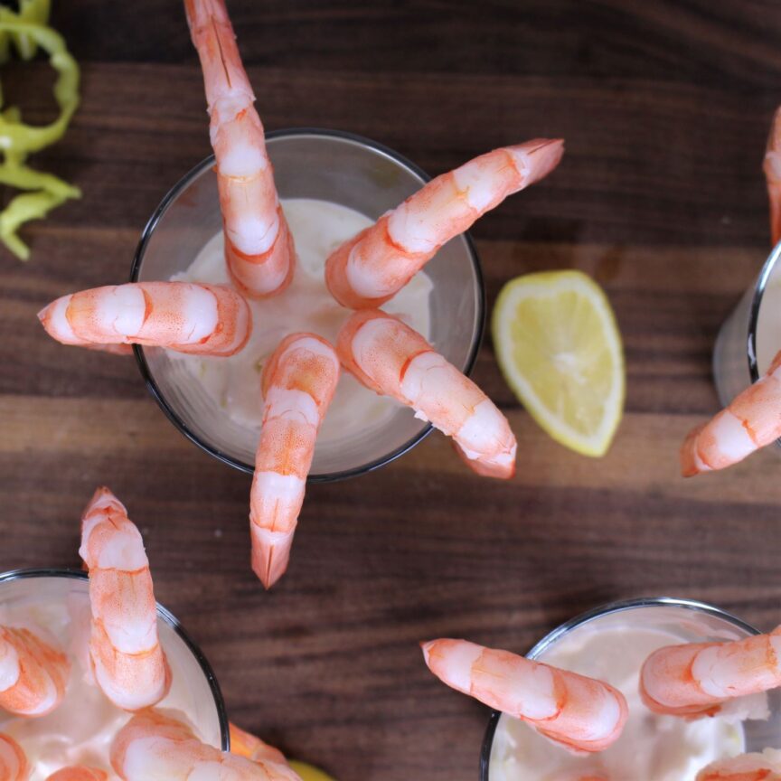 This new spin on Shrimp cocktail is healthy and easy.