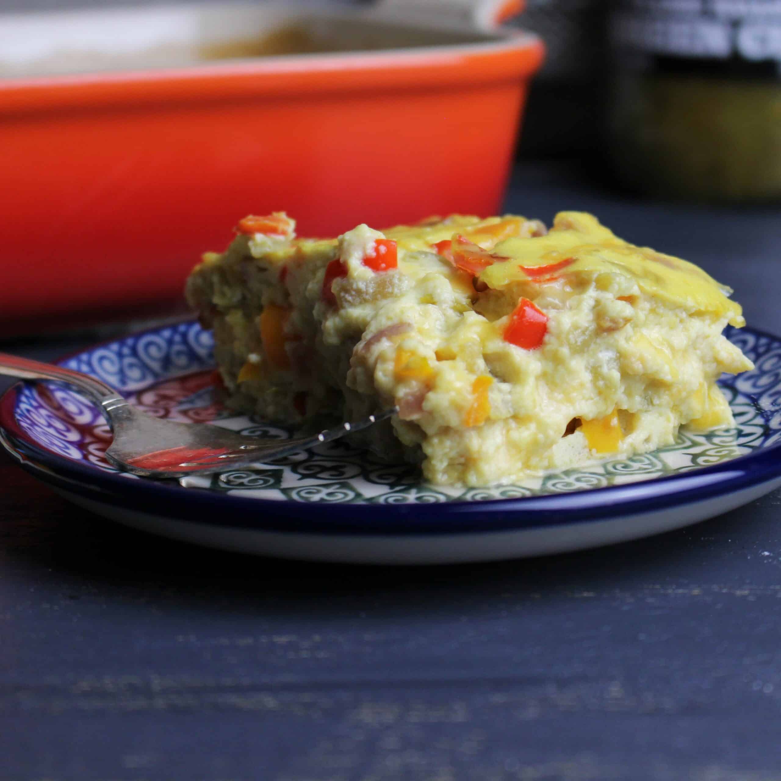 Easy & Irresistible Green Chili Crustless Quiche Freckle Face Foodie